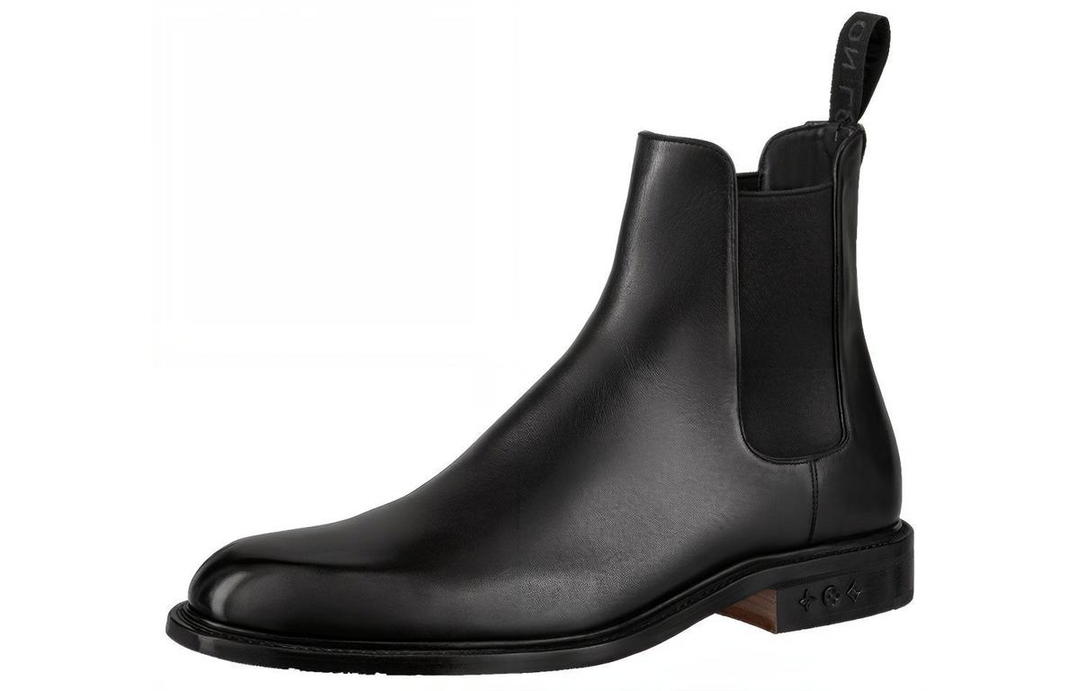 Louis Vuitton Louis Vuitton Vendome Louis Vuitton Chelsea Boots Men's Black