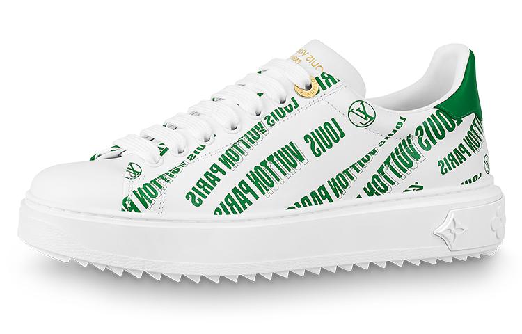 Louis Vuitton Louis Vuitton Time Out Sneakers 'White Green' Women's