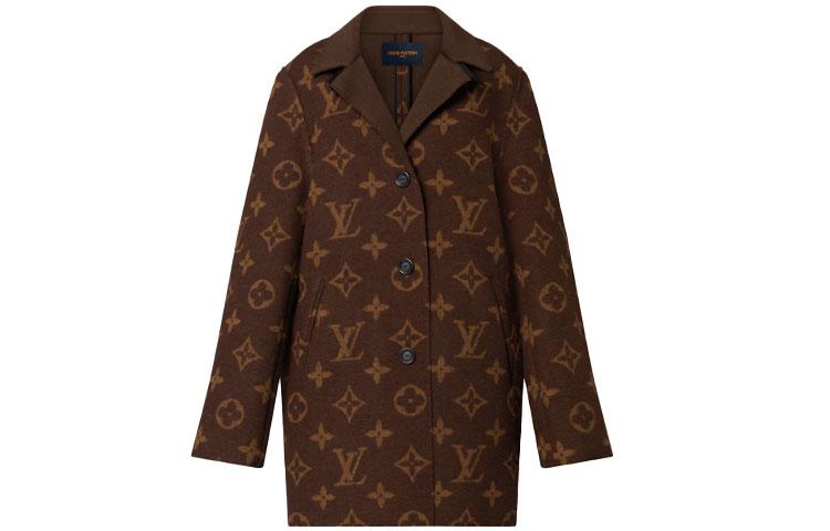 Louis Vuitton Louis Vuitton Raw Monogram Coat