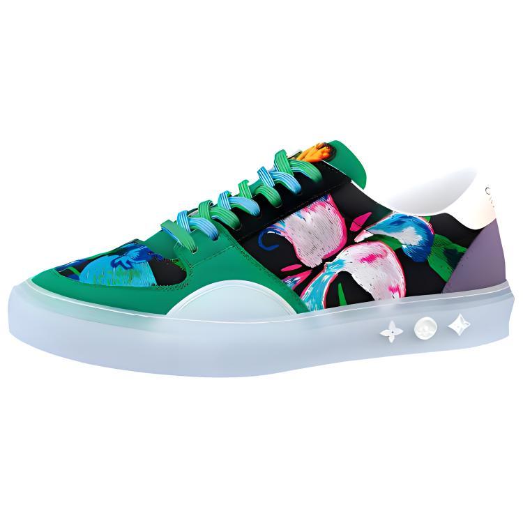 Louis Vuitton Louis Vuitton Ollie Sneakers 'Green Paint Style'