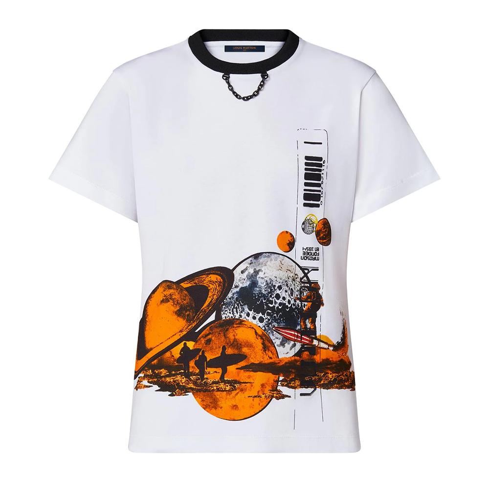 Louis Vuitton Louis Vuitton T Shirt Women's White