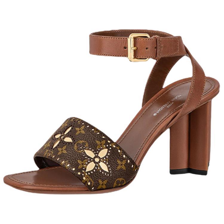 Louis Vuitton Louis Vuitton Stylish Sandals Women's Umber