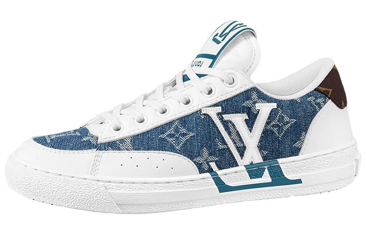 Louis Vuitton Louis Vuitton Charlie Sneakers 'White With Denim Monogram' Women's