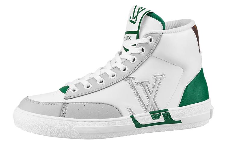 Louis Vuitton Louis Vuitton Charlie Ankle Sneakers 'Grey Green' Women's