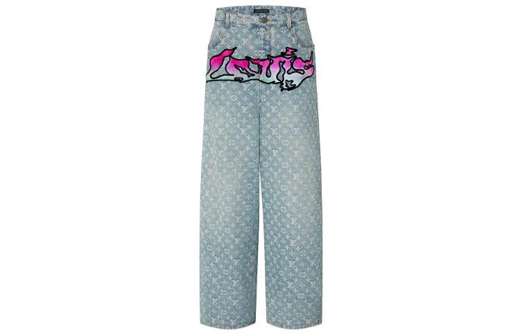 Louis Vuitton Louis Vuitton Baggy Denim Pants