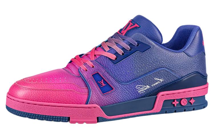 Louis Vuitton Louis Vuitton Trainer Sneakers 'Purple Pink Ombre' Women's