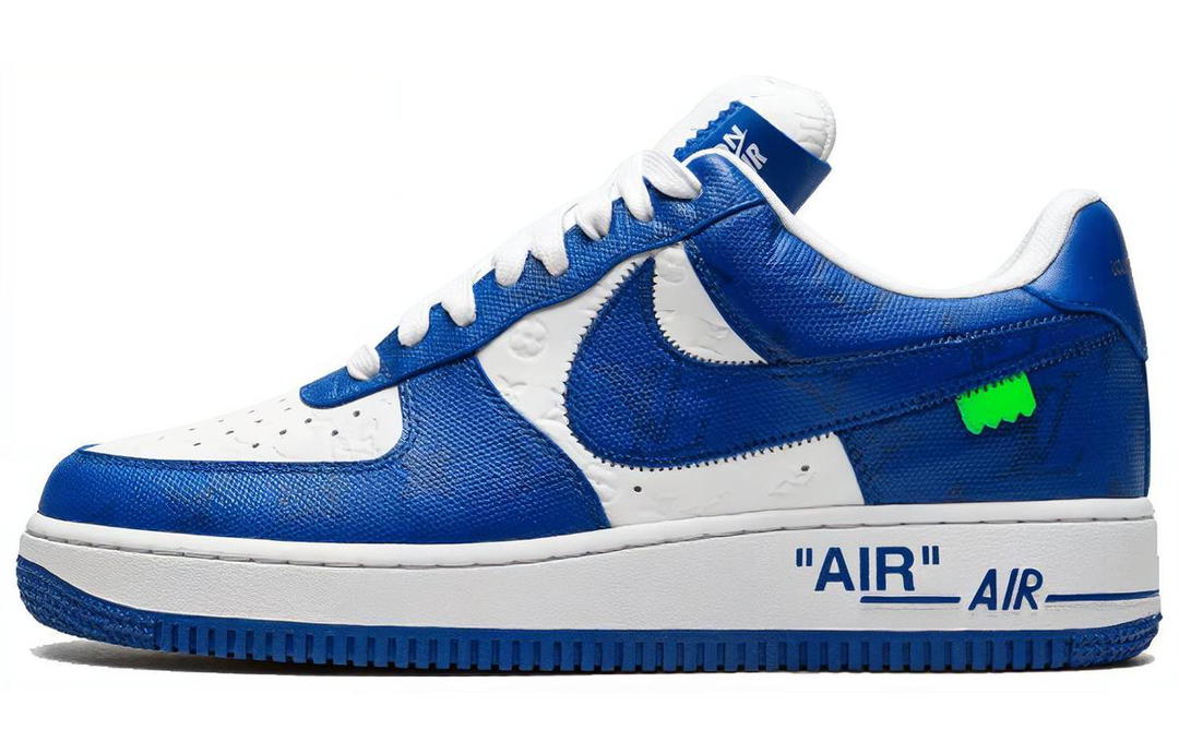 Louis Vuitton Louis Vuitton X Louis Vuitton Air Force 1 Low By Virgil Abloh 'Blue White'