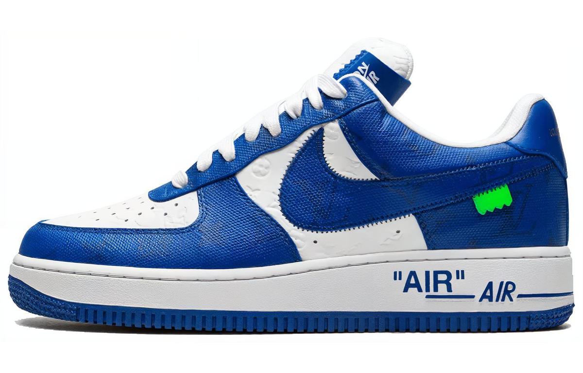 Louis Vuitton Louis Vuitton X Louis Vuitton Air Force 1 Low By Virgil Abloh 'Blue White'