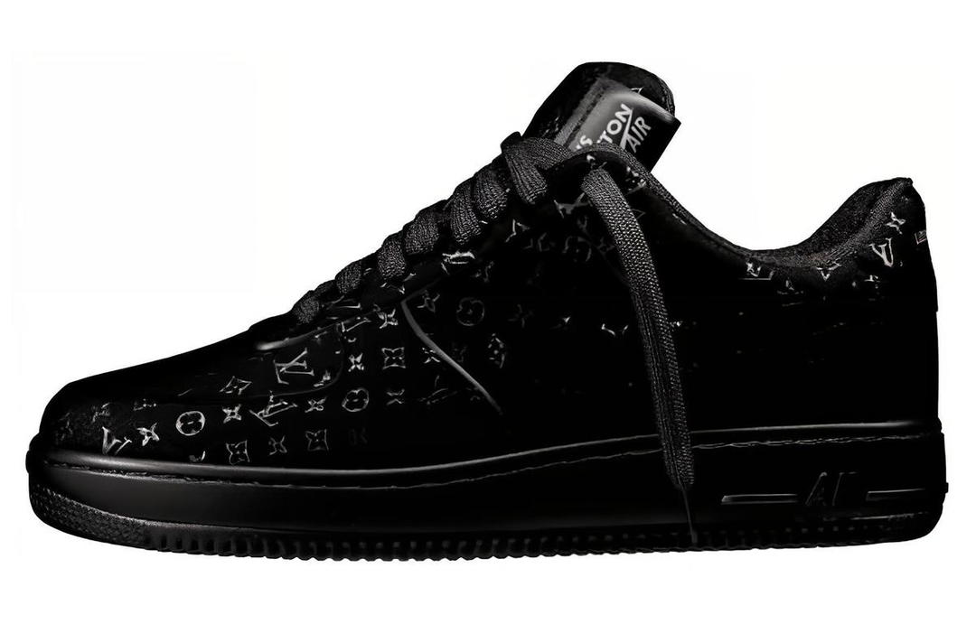 Louis Vuitton Louis Vuitton Air Force 1 Low X Louis Vuitton Shoes 'Black Anthracite'