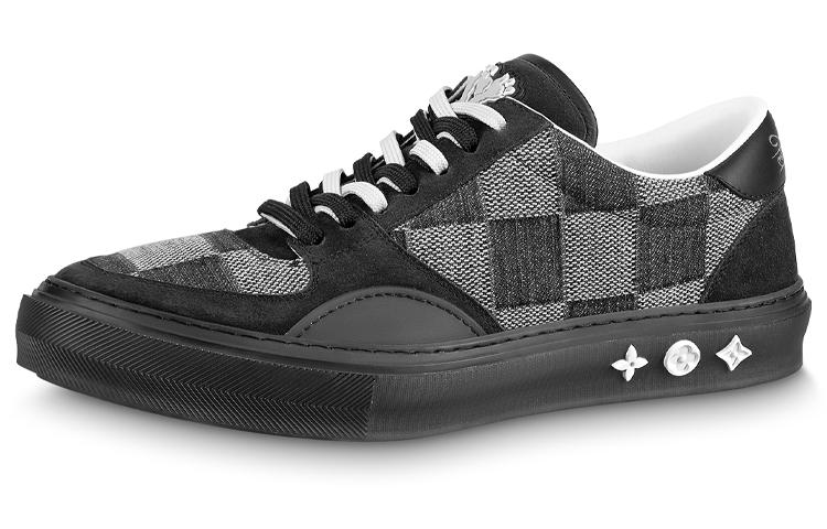 Louis Vuitton Louis Vuitton Ollie Sneakers 'Black Plaid Mesh'