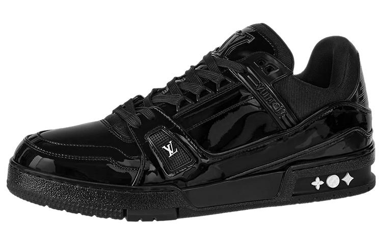 Louis Vuitton Louis Vuitton Lv Trainer Patent Leather 'Triple Black'