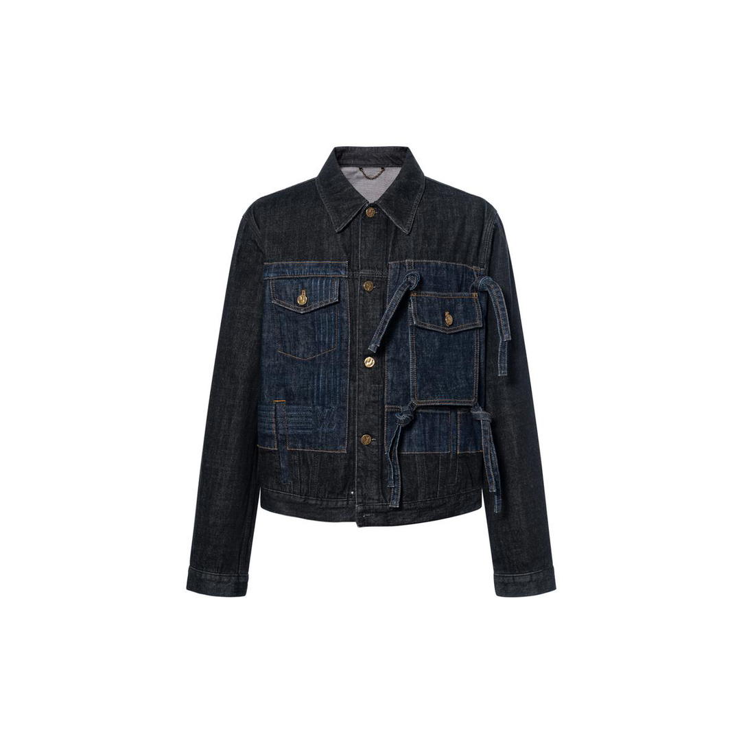 Louis Vuitton Louis Vuitton New Quarterly Products Of LV Denim Jackets Men