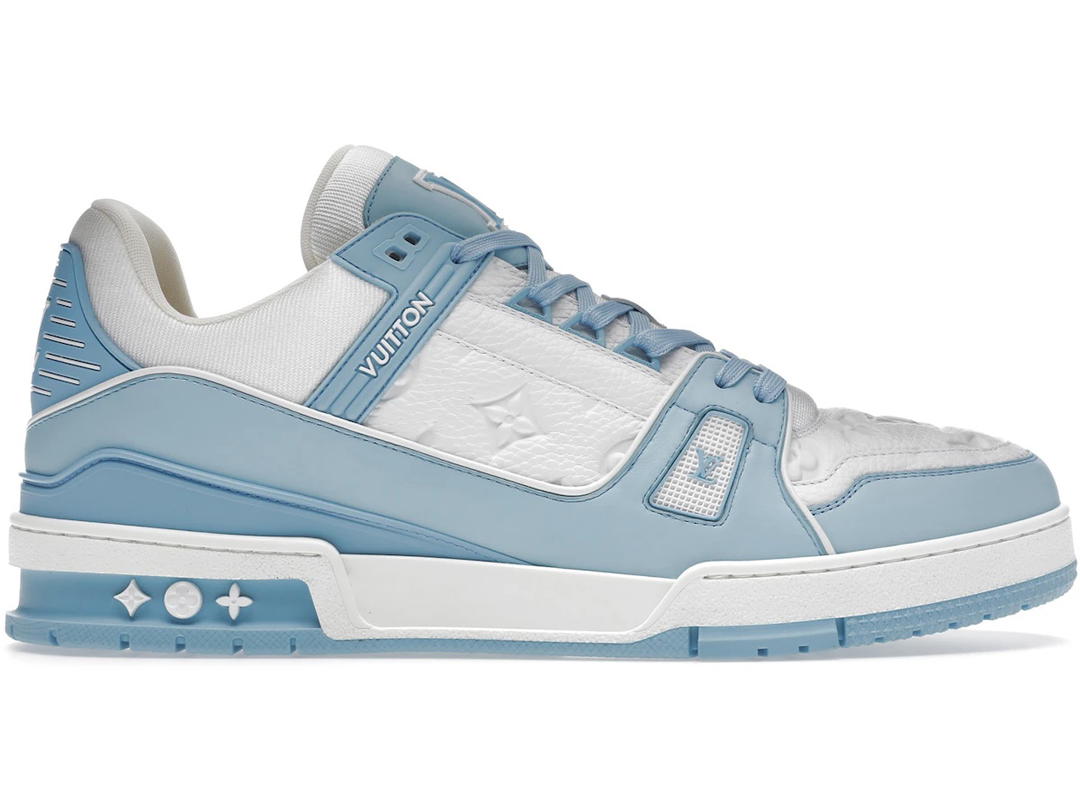 Louis Vuitton Louis Vuitton Trainer Low White Sky Blue