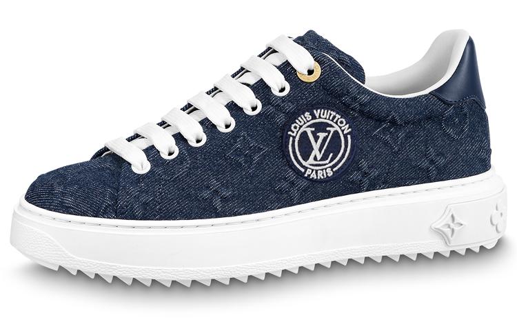 Louis Vuitton Louis Vuitton Time Out Sneakers 'Blue Denim Mesh' Women's