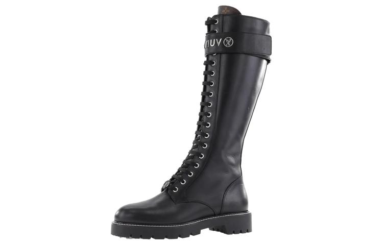 Louis Vuitton Louis Vuitton Territory Knee-high Boots Women's Black
