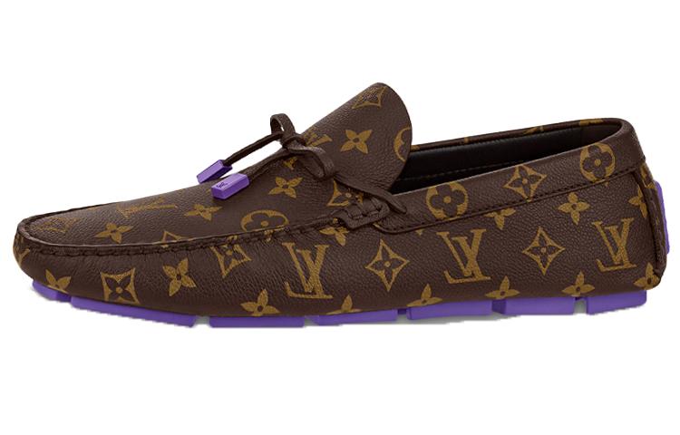 Louis Vuitton Louis Vuitton Driver Casual Shoes Men's Brown