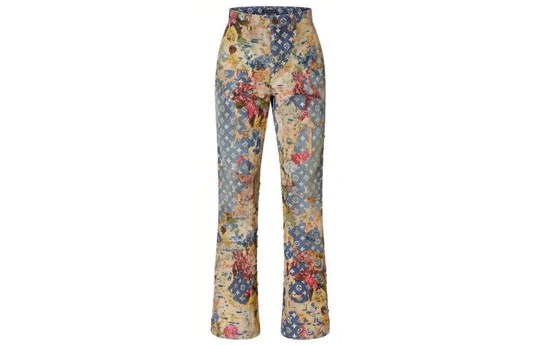 Louis Vuitton Louis Vuitton New Quarterly Products Of LV Jeans Men