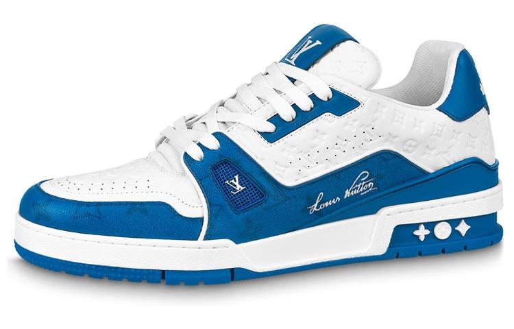 Louis Vuitton Louis Vuitton Lv Trainers 'White Blue'