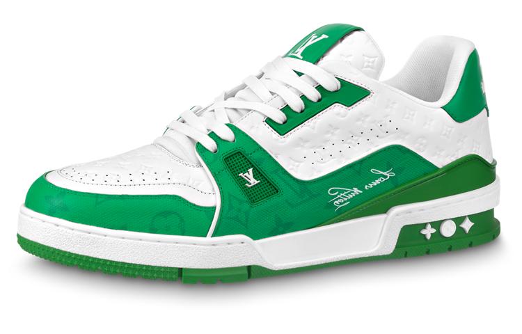 Louis Vuitton Louis Vuitton Lv Trainers 'White Green'