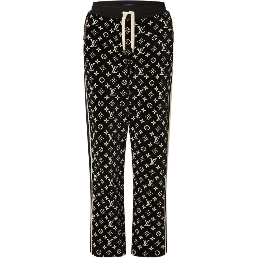 Louis Vuitton Louis Vuitton FW22 Knitted Sports Pants Women's Black