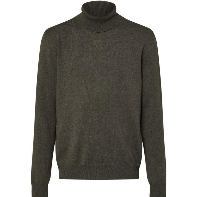 Louis Vuitton Louis Vuitton New Quarterly Products Of LV Sweaters Men Dark Brown
