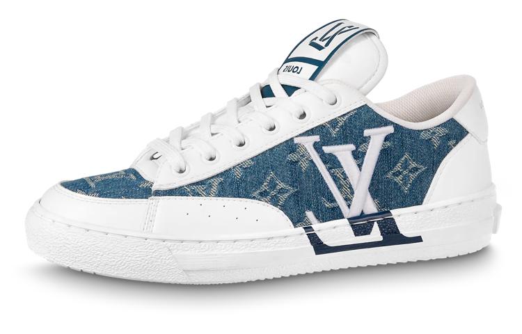 Louis Vuitton Louis Vuitton Charlie Sneakers 'White Denim Monogram' Women's