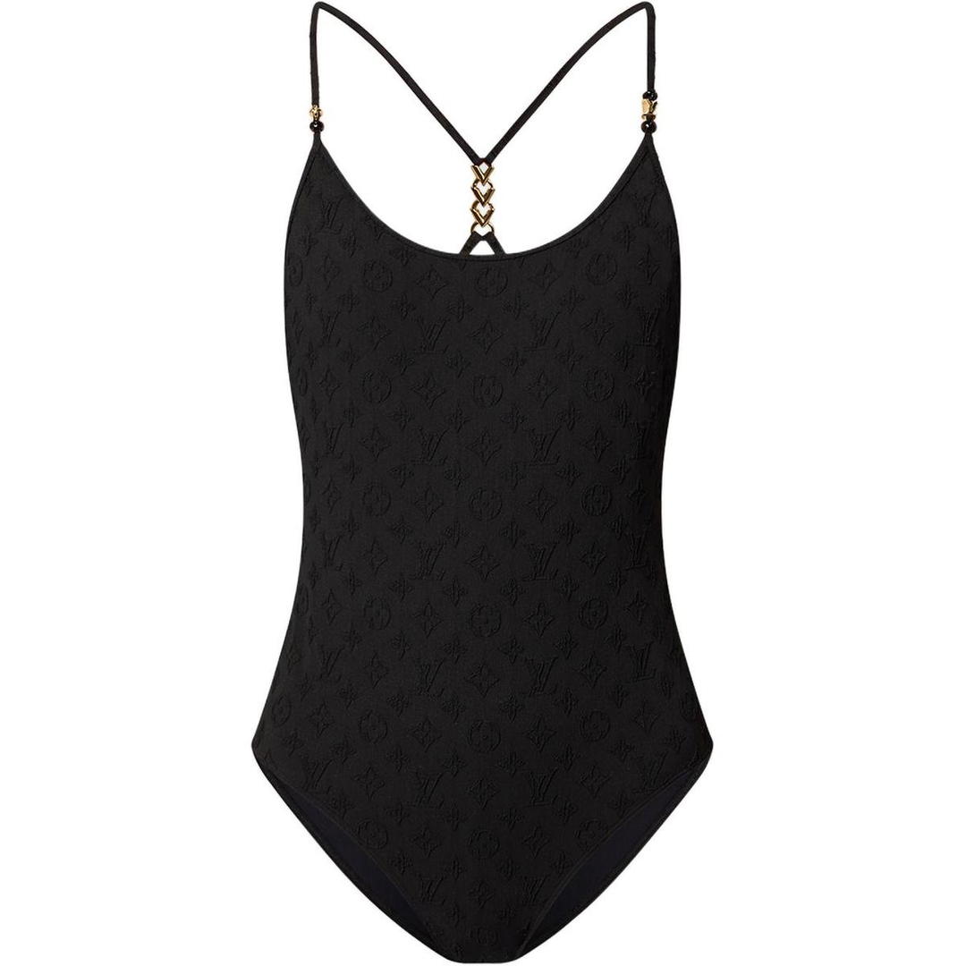 Louis Vuitton Louis Vuitton One-piece Swimsuit Women's Black
