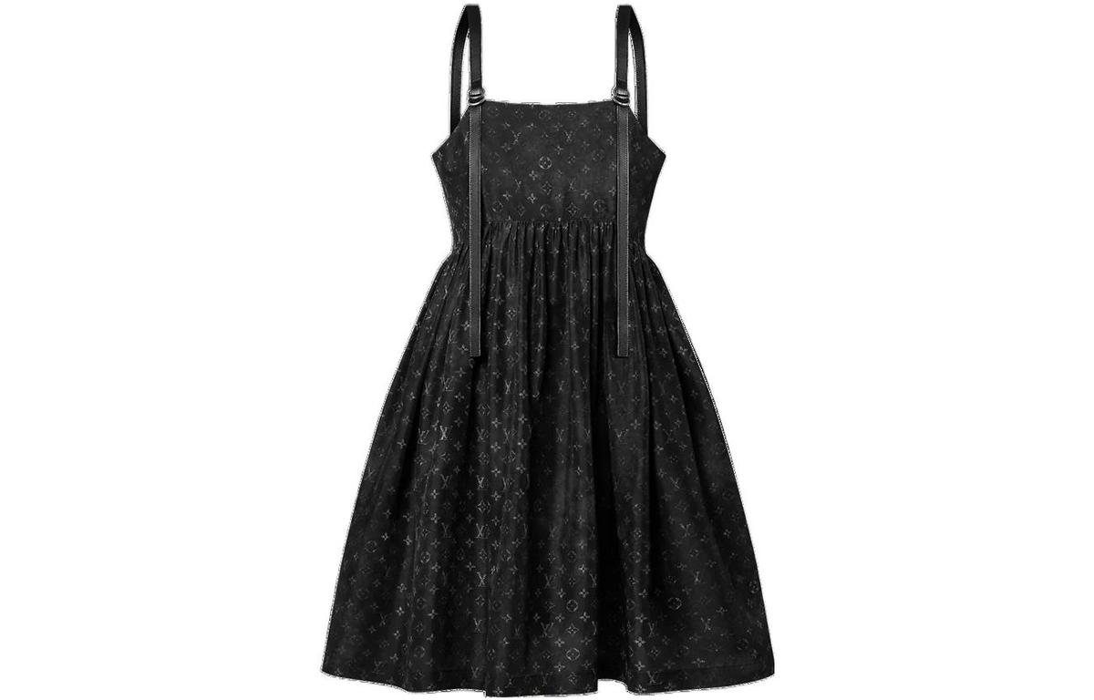Louis Vuitton Louis Vuitton Sleeveless Dress Women's Black