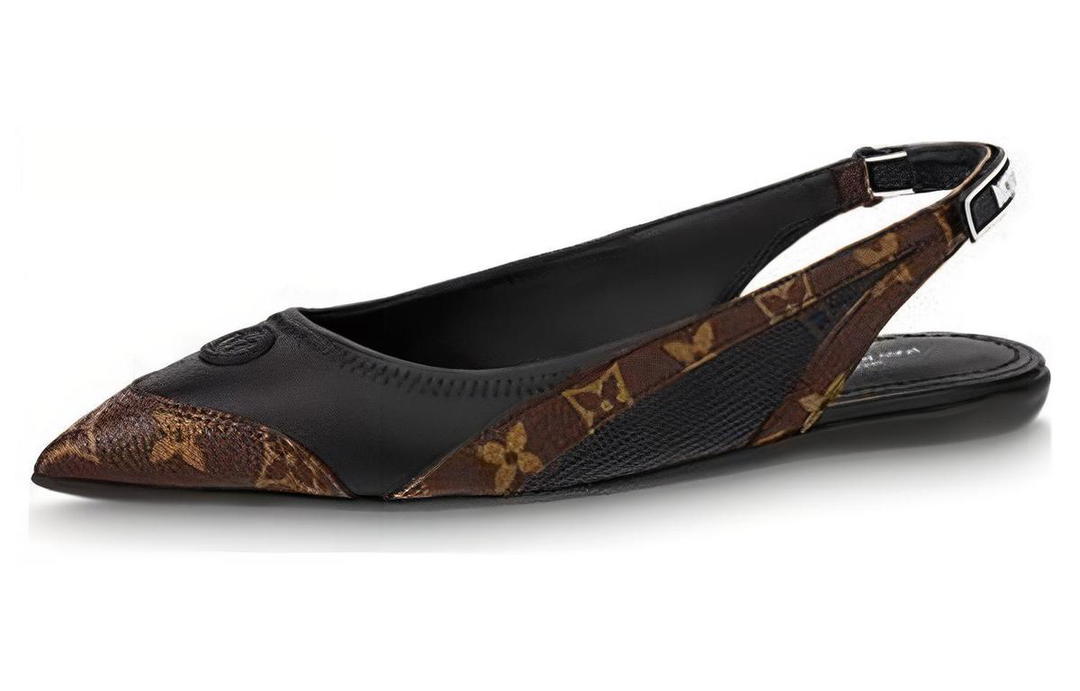Louis Vuitton Louis Vuitton Archlight Flat Casual Single Shoes Women's Black
