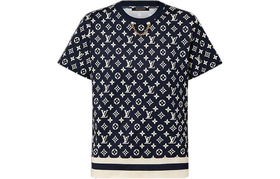 Louis Vuitton Louis Vuitton Stripe Accent Monogram T Shirt