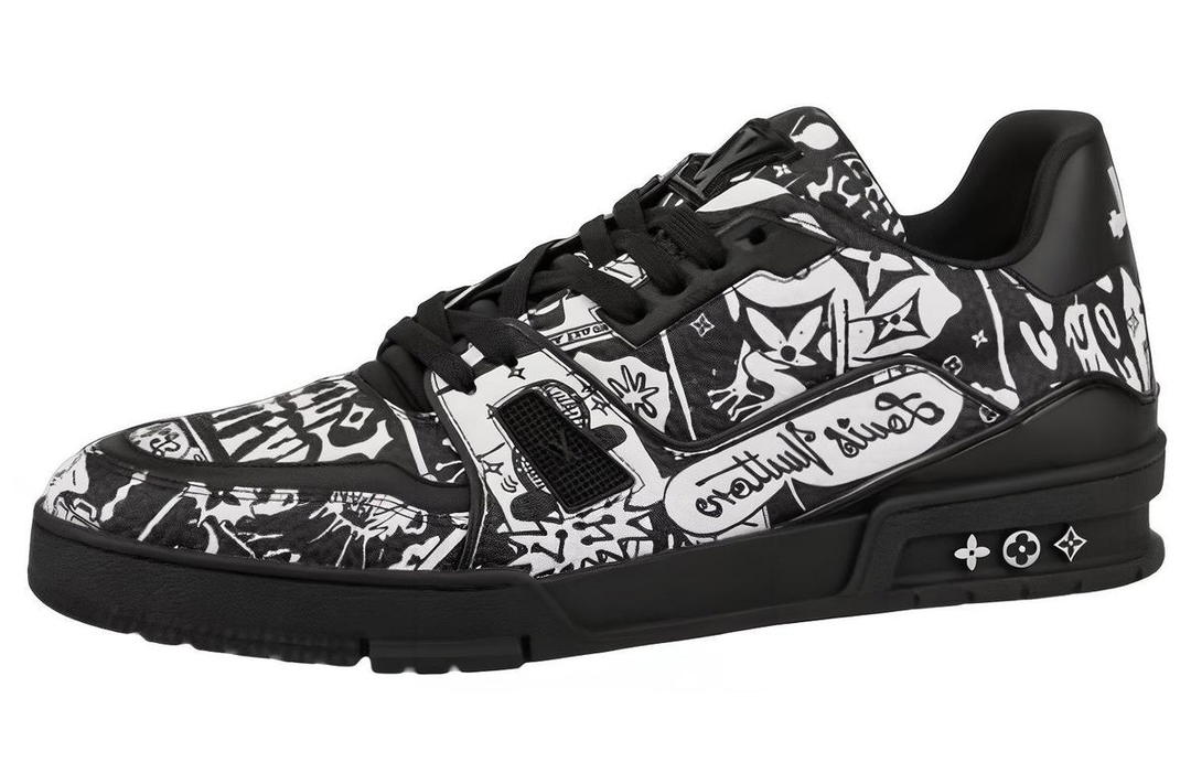 Louis Vuitton Louis Vuitton Lv Trainer Sneakers 'Comic Black White'