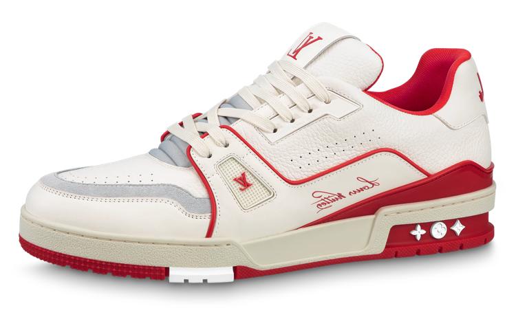 Louis Vuitton Louis Vuitton Lv Trainer Sneakers 'White Red Grey'