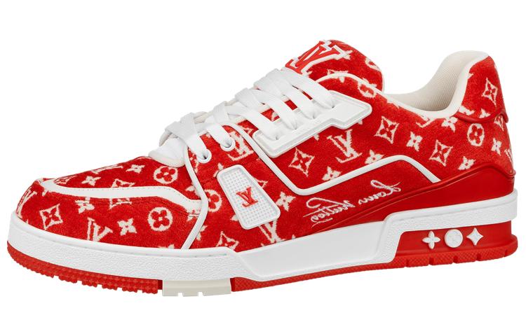 Louis Vuitton Louis Vuitton Lv Trainer Sneakers 'Red Monogram'