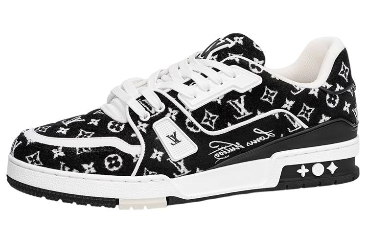 Louis Vuitton Louis Vuitton Trainer Black Monogram Textile
