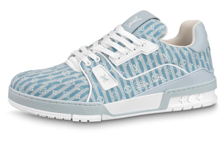 Louis Vuitton Louis Vuitton Lv Trainer Sneakers 'Blue Stripes With Monogram'