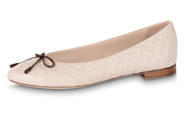 Louis Vuitton Louis Vuitton Lv Nina Flat Ballerina Shoes 'Pink Monogram' Women's