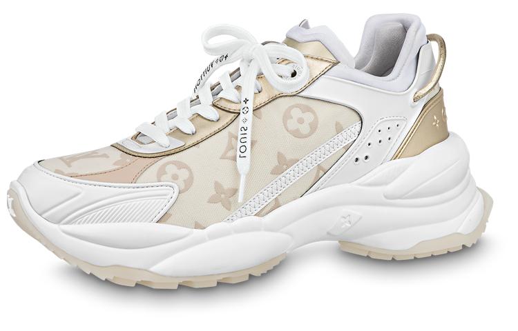 Louis Vuitton Louis Vuitton Run 55 Sneakers 'Beige Monogram White' Women's