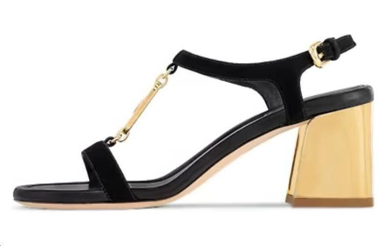 Louis Vuitton Louis Vuitton Strap Sandals Women's Black