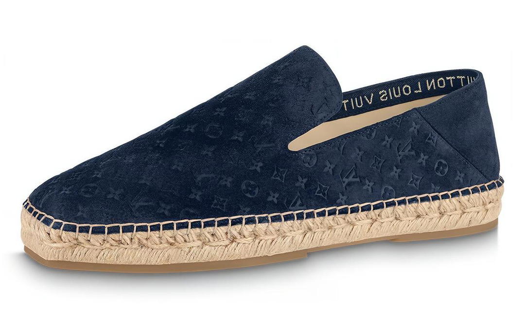 Louis Vuitton Louis Vuitton Bidart Espadrilles Men's Navy Blue