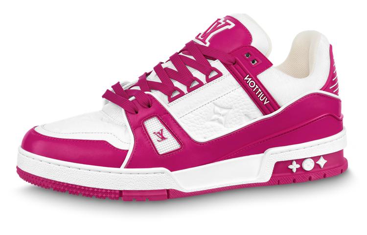 Louis Vuitton Louis Vuitton Lv Trainers 'White Hot Pink'