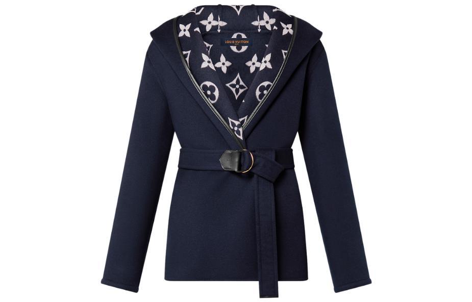 Louis Vuitton Louis Vuitton Coats Women's Dark Blue