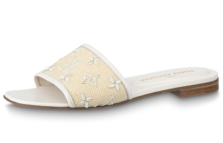 Louis Vuitton Louis Vuitton Revival Flat Mules 'Yellow' Women's