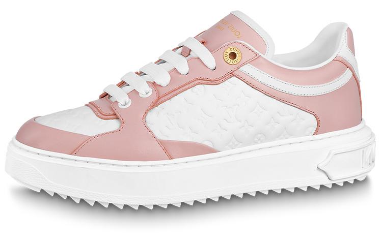 Louis Vuitton Louis Vuitton Time Out Sneakers 'White Mini Monogram Pink' Women's