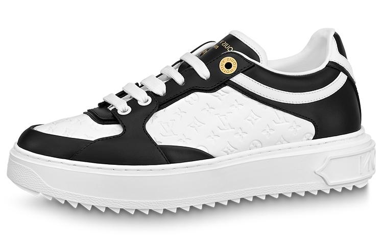 Louis Vuitton Louis Vuitton Time Out Sneakers 'White Mini Monogram Black' Women's