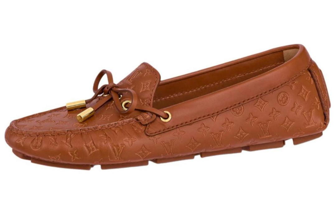Louis Vuitton Louis Vuitton Gloria Loafers Women's Brown