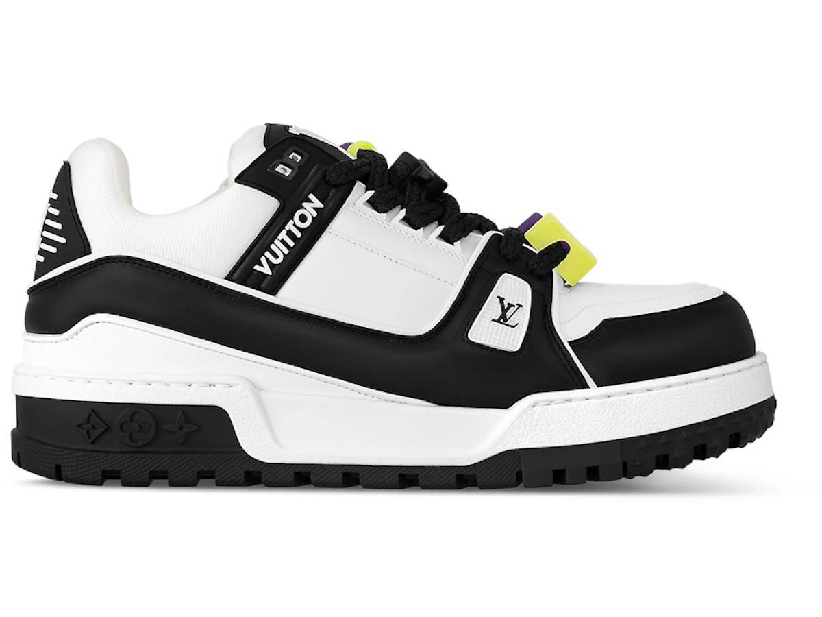 Louis Vuitton Louis Vuitton LV Trainer Maxi White Black