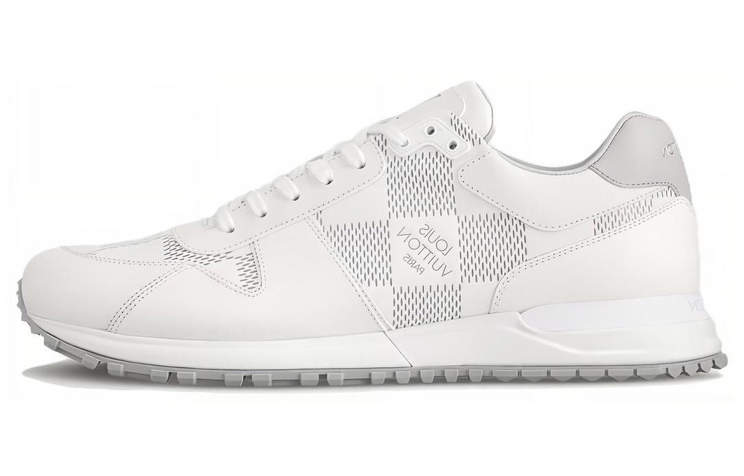 Louis Vuitton Louis Vuitton Run Away Wear-Resistant Low-Top Casual Shoes Men's Gray