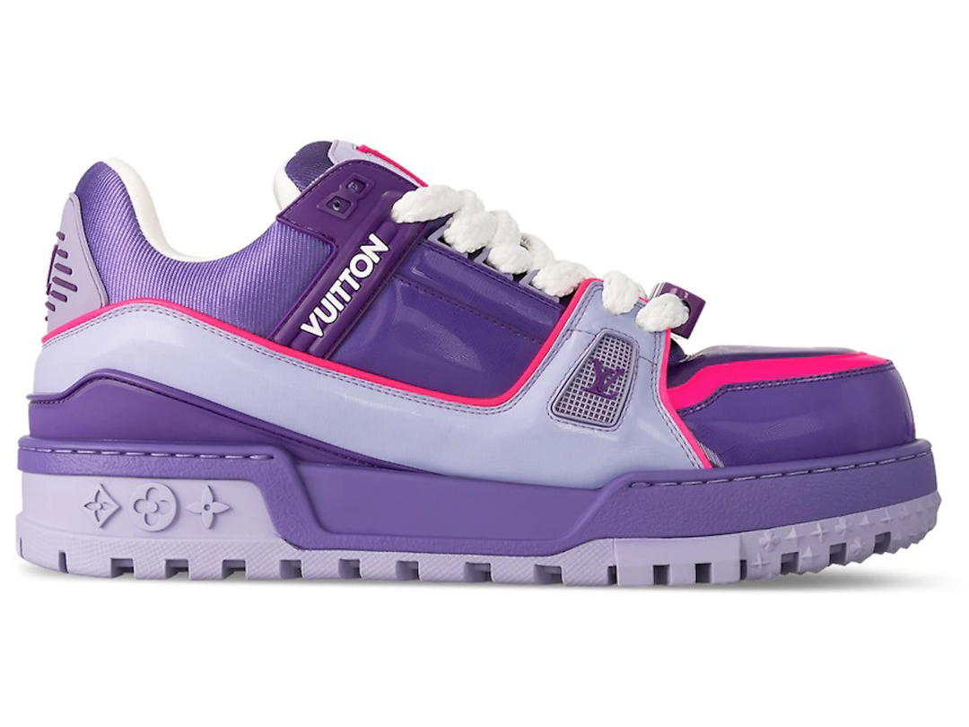 Louis Vuitton Louis Vuitton LV Trainer Maxi Purple Pink