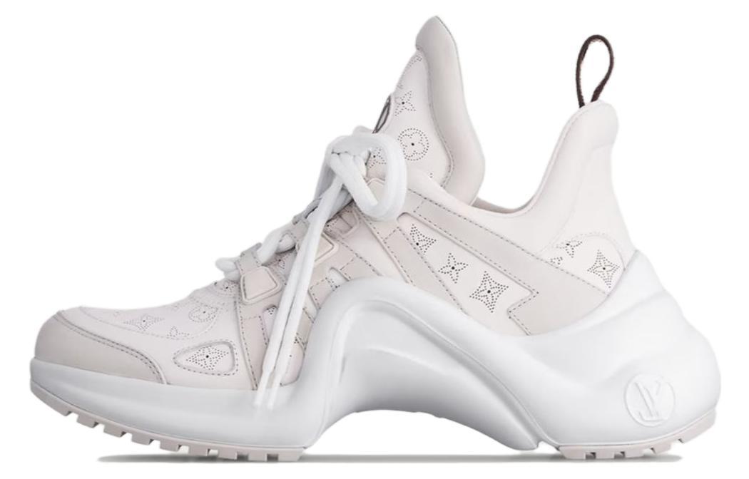Louis Vuitton Louis Vuitton ARCHLIGHT Low Top Casual Shoes Women's White