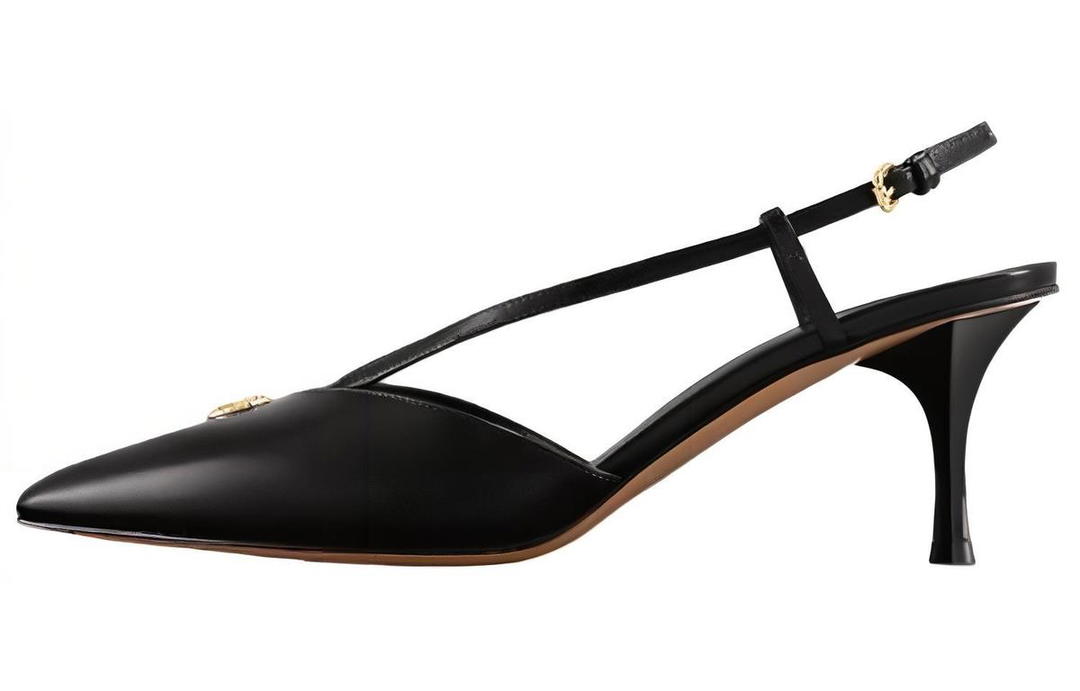 Louis Vuitton Louis Vuitton Stellar Slim Heel High Heels 6.5cm Women's Black